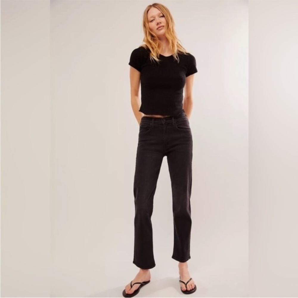 Mother Jeans The Smarty Pants Hover in Vroom
